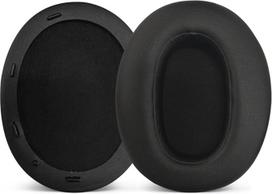 "Sony" ausinių WH-XB910N Extra Bass ausinių įdėklai su minkšta baltyminės odos triukšmo slopinimo putomis (juodi)