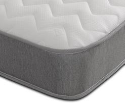 "Starlight Beds Memory Foam" čiužinys, mažas, viengulė lova, mažas viengulis čiužinys su plunksnomis ir vienu sluoksniu atminties putų
