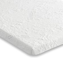 "Starlight Beds" vėsinantis čiužinio viršutinis sluoksnis, 90 x 200 cm, 5 cm, europietiškas viengubas atminties putų viršutinis sluoksnis Vėsinantis putų viršutinis sluoksnis su vėsinančiu nuimamu užvalkalu, baltas, 90 x 200 x 5 cm