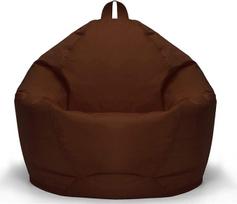 "STTC Outdoorer Bean Bag" užvalkalas be užpildo, 420D vandeniui atsparus "Oxford" sodo baldų "Giant Bean Bag" užvalkalas vaikams ir suaugusiesiems, be užpildo, rudos spalvos, 100 x 120 cm
