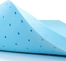 "subrtex" 2 colių viengubo atminties putų čiužinio viršutinis sluoksnis su geliu praturtintu putų antčiužiniu (90 x 190 x 5 cm)