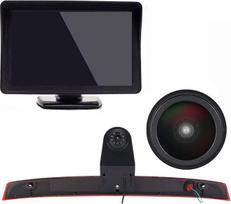 "Super HD" atbulinės eigos kameros rinkinys: 4,3 colių TFT LCD spalvoto ekrano automobilio monitorius + 1280 x 720 pikselių 1000TV linijų HD naktinio matymo atbulinės eigos kamera, skirta "Viano Vito W639 Van" 2003-2014 m.