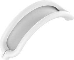 "Tucana" dėklas, suderinamas su "AirPods Max" ausinėmis, silikoninis ausinių dangtelis, ausinių kaušelių priedai, baltas