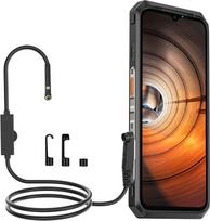 "Ulefone uSmart E02" dviejų kamerų 3.0 endoskopas su "uSmart" išplėtimo jungtimi, skirtas automobilių apžiūrai, namų priežiūrai ir pramoninėms reikmėms