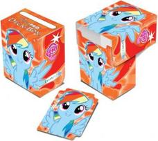 "Ultra Pro DECKBOX My Little Pony Full View Rainbow Dash C60" kortų žaidimas