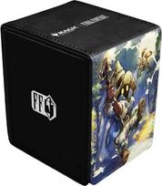 "Ultra Pro Magic The Gathering": Final Fantasy" sulankstomos kaladės dėžutė Q4 Premium Y, prekybos kortų žaidimo priedai, nuo 13 metų