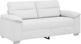 "vidaXL" 2 vietų sofa balta 180 x 81 x 84 cm dirbtinė oda