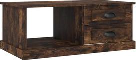 "vidaXL" kavos staliukas "Smoked Oak" 90 x 50 x 35 cm Medienos medžiaga