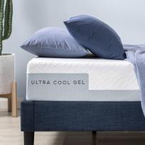 "Zinus Ultra Cool Gel Memory Foam" čiužinys, pritaikomas 7 zonų čiužinys, 180 x 200 cm, aukštis 20 cm, H3-H4 vidutinio kietumo, vėsinančios gelinės putos, "Oeko-Tex", baltas