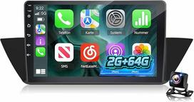 10,1 colio "Android" automobilinis radijas BMW X1 E84 2009-2015, belaidis "CarPlay" ir "Android" automobilis, GPS "WiFi" jutiklinis ekranas, DSP, "Plug & Play" radijo atnaujinimas + galinio vaizdo kamera