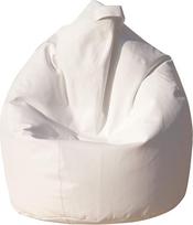 13 Home Faux Leather Bean Bag ChairMatmenys:70 x 110 cm. Bianco