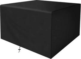 150 x 125 x 110 cm sofos dulkių dangtelis Vandeniui atsparus stalas kėdė stačiakampio formos lauko vėjo nepraleidžiantis sodo baldų apsauga