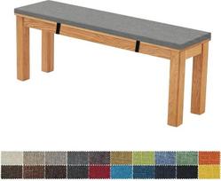 180 x 35 x 3 cm, nuimama, skalbiama, dvigubai neslystanti, labai elastinga, tinka sodo suolams, sūpynėms, terasoms, vidaus suolams (tamsiai pilka)