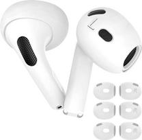 3 poros "AirPods 4" ausinių su apsauga nuo slydimo, minkštos silikoninės ausinės, skirtos saugiam sukibimui, patogios, atsparios įbrėžimams, sporto ausinių priedai, suderinami su "Apple AirPods" 4 kartos ausinėmis