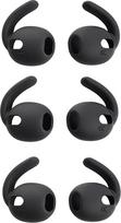 3 poros silikoninių ausų kabliukų "Samsung Galaxy Buds3" (SM-R50) Minkšti neslystantys "Galaxy Buds3" ausinių kabliukai (juodi)