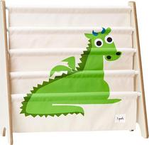 3 Sprouts - Montessori vaikų kambario medinė knygų spinta - Dragon
