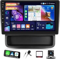 4+64G "Android 13" automobilinis radijas "Renault Trafic 2", "Opel Vivaro A", "Nissan Primastar", 2006-2014 m., su "Carplay", "Android Car", 10 colių 1280 x 720P jutiklinis ekranas su "Bluetooth", "EQ", GPS, "WiFi", FM/RDS, atbulinės eigos kamera ir mikro