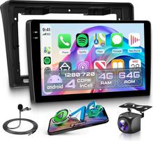 4G + 64G "Android" automobilinis radijas "Fiat Ducato 3/Peugeot Boxer 2/Citroen Jumper 2 2006-2022 9 colių Incell ekrano automobilinis radijas Belaidis "Carplay" "Android" automobilinė GPS navigacija "WiFi" "Bluetooth" FM/RDS/EQ atbuline eiga