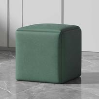 5 in 1 Cube Ottoman Sofa kėdė Universalus sukraunamas su ratukais Gyvenimas Valgomasis kojūgalis Inžinerinis audinys Kvadratinis dizainas