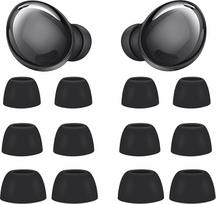 6 poros pakaitinių "Galaxy Buds Pro" ausų kištukų, S/M/L 3 dydžių silikoniniai guminiai lankstūs ausų kištukai "Wing Tips", tinkantys dėkle, suderinami su "Samsung Galaxy Buds Pro