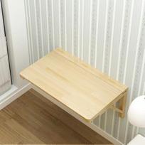 An der Wand montierter Klapptisch, klappbarer, schwebender Laptop-Schreibtisch für das Arbeitszimmer. Perfekte platzsparende Lösung für Küche und Esszimmer.