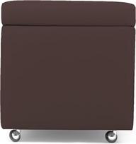 ARKETICOM New Pandora Swing Pouf Puff Sandėliavimo dėžė su ratukais Dirbtinės odos atramėlė kojoms su ratukais PoltArketicom Pandora Swing Pouf Sandėliavimo dėžė su ratukais Dirbtinės odos dizainas 42 x 42 cm