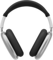 Ausų kilimėlio dėklas, suderinamas su "AirPods Max", plaunamas minkštas silikoninis apsauginis rėmelis, visiškai dengiantis "AirPods Max", galvos juosta ir ausies kaušelis (juodas)