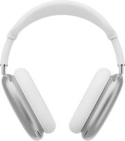 Ausų kilimėlio dėklas, suderinamas su "AirPods Max", plaunamas minkštas silikoninis apsauginis rėmelis, visiškai dengiantis "AirPods Max", galvos juosta ir ausies kaušelis (baltas)