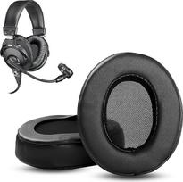 Ausų pagalvėlės, suderinamos su "Audio Technica" BPHS-1 BPHS1 BPHS1-XF4 ausinėmis, atsarginės ausų pagalvėlės su minkštesne proteino oda ir atminties putomis