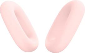 AWINNER Ausų kilimėlio dėklas, suderinamas su "AirPods Max", plaunamas minkštas silikoninis apsauginis rėmelis, pilnas "AirPods Max" dangtelis, rožinis