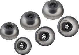 AZLA SednaEarfit MAX TWS 6 - belaidžių ausinių antgaliai - triukšmą mažinantys silikoniniai antgaliai, suderinami su "Sony", "Samsung", "Sennheiser" ir "Devialet" (tamsiai pilka, M-ML-L)
