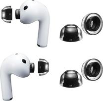 AZLA SednaEarfit XELASTEC II ausų kištukai "AirPods Pro 3" - aukščiausios kokybės vientisi TPE ausų kištukai su automatiniu pritaikymu, geresniu komfortu ir triukšmo izoliacija - aukščiausios kokybės silikonas, 2 poros (MS)