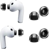 AZLA SednaEarfit XELASTEC II ausų kištukai "AirPods Pro 3" - aukščiausios kokybės vientisi TPE ausų kištukai su automatiniu pritaikymu, geresniu komfortu ir triukšmo izoliacija - aukščiausios kokybės silikonas, 2 poros (S)