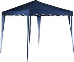 BAKAJI Pavillon, 3 x 3 m, faltbar, wasserdicht, zusammenklappbar, 3 x 3 m, Gartenzelt, wasserdichte Plane, Gestell aus Metall, Öffnung und Schließen durch Ziehharmonika, Modell Ischia