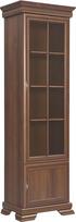 Baldai24 Kora KRW1 Samoa King Standing Display Cabinet Svetainės spinta su 2 durimis