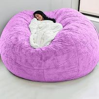 Bean Bag kėdės dangtis be užpildymo, pūkuotas, paminkštintas, sulankstomos kėdės laikymo krepšys, lėtapėdis, pagamintas iš medvilnės skalbimo