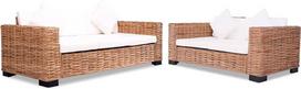 Bendras sofos komplektas 15-TLG. Natur Rattan,M?Bel,Sofos,274769