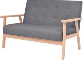 Bendras sofos komplektas 2-TLG. Stoff Dunkelgrau,Möbel,Sofos,28.5KG,274923