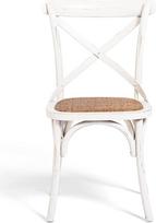 Biscottini Thonet virtuvės kėdė balta L 47 x D 42,5 x H 86 cm Valgomojo kėdės Retro mediena