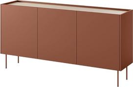Bogart Desin komoda, trijų durų su metalinėmis kojelėmis, 170 x 85 x 40 cm, komoda, svetainės spinta