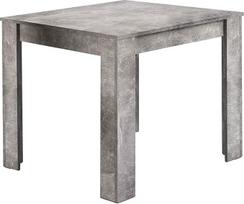 byLIVING Nepalas Valgomojo stalas / Betono išvaizda pilka / Mažas virtuvės stalas 80 x 80 cm / Melamino derva dengtas valgomojo stalas / 18 mm storio stalviršis / 80 x 80 x H 75 cm