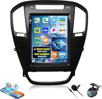 CAMECHO 9.7 Zoll 4GB RAM + 64GB ROM Android 15 Doppel DIN Autoradio für Buick Regal & Opel Insignia 2009-2013 | Wireless CarPlay & Android Auto | GPS, Bluetooth 5.0 | Split-Screen & 32EQ Sound