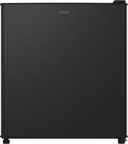 Candy CHASD4351EBC mini šaldytuvo apatinė spintelė Plotis 44,5 cm Aukštis 51 cm Talpa 43 l Statinė technologija Mechaninis temperatūros valdymas LED apšvietimas 37 dB Juoda