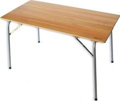 CASTELMERLINO 48 sulankstomas stalas Camper Larch cm 120 x 60 cm su nailoniniu krepšiu