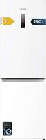 Cecotec Bolero CoolMarket Combi 290 Baltas kombinuotas šaldytuvas 290 L Aukštis 185 cm Plotis 59,5 cm Iš viso NoFrost Mažas energijos suvartojimas Šviežių produktų stalčius Apverčiamos durys