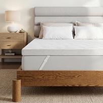 Čiužinys 160 x 200 cm Topper Atminties putų čiužinys Topper 7,5 cm aukščio čiužinys Topper Neslystanti apatinė pusė čiužiniams ir Box Spring Bed White