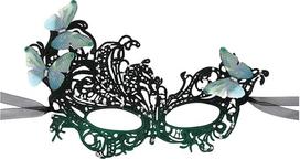 Cupimatch Maskerade-Maskerade: Venesuelietiškos kaukės moterims, su šermuonėliais ir žalvariu, seksualios, verstellbares Seil, skirtos kostiumams, žaidimui, makiažui, Helovinui - Geschenk für Damen