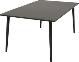 DEGAMO Denver sodo stalas 100 x 160 cm Stačiakampio formos metalinis / plieninis antracito spalvos, skirtas naudoti patalpose ir lauke