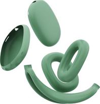 Dėklas, suderinamas su "AirPods Max", visiškai dengiantis "AirPods Max", viršugalvio dangtelis + ausies kaušelio dangtelis + ausies pagalvėlės dangtelis (žalias)