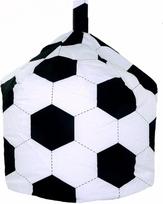 Didelis medvilninis futbolo kamuolys Bean Bag